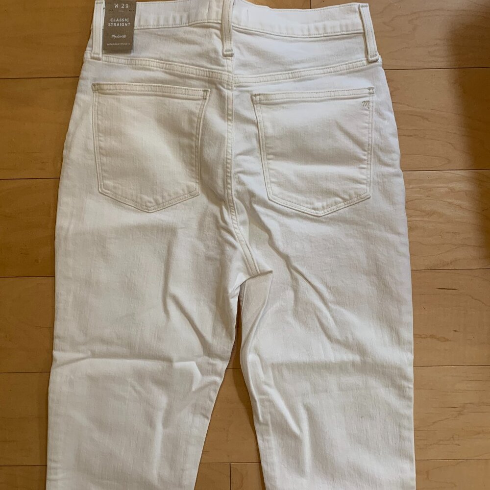 Madewell White Jeans